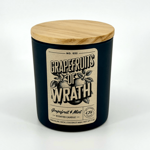 Grapefruits of Wrath — Grapefruit & Mint Candle