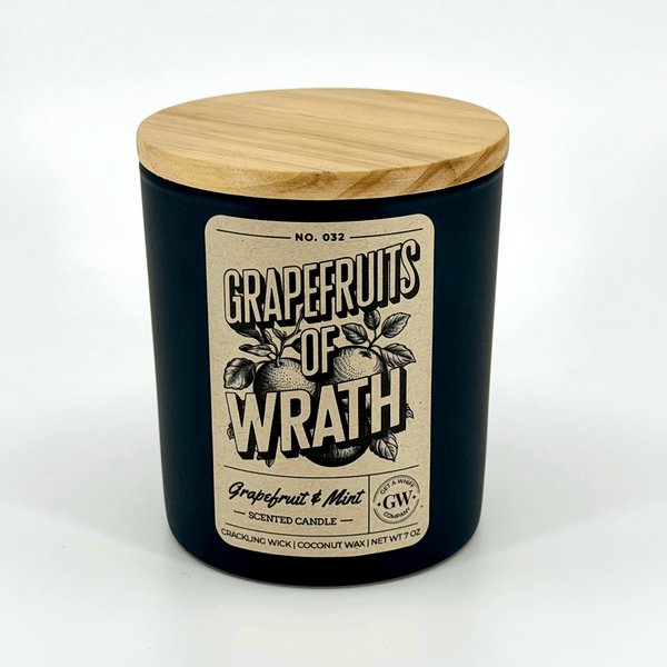 Grapefruits of Wrath — Grapefruit & Mint Candle