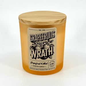 Grapefruits of Wrath — Grapefruit & Mint Candle