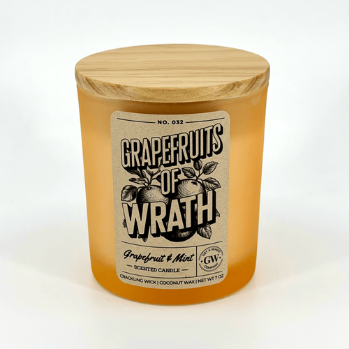Grapefruits of Wrath — Grapefruit & Mint Candle