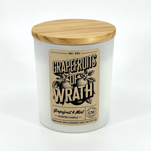 Grapefruits of Wrath — Grapefruit & Mint Candle