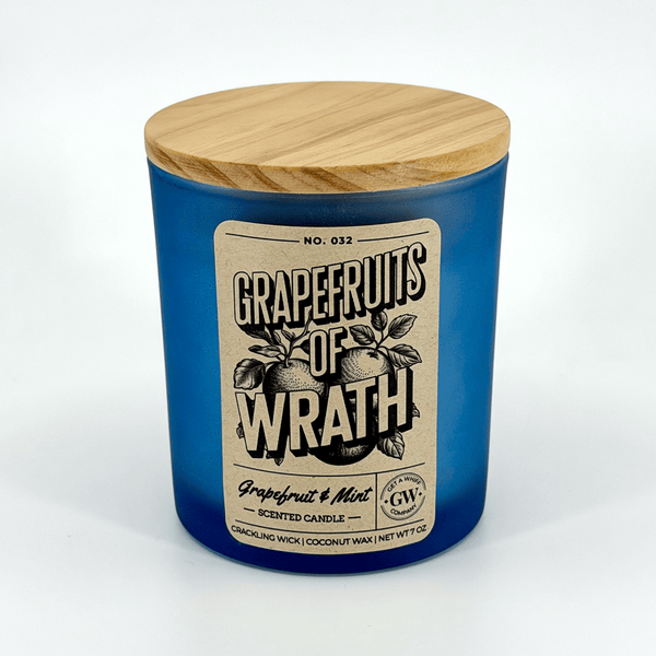Grapefruits of Wrath — Grapefruit & Mint Candle
