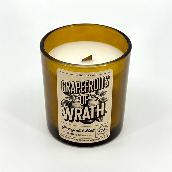 Grapefruits of Wrath — Grapefruit & Mint Candle