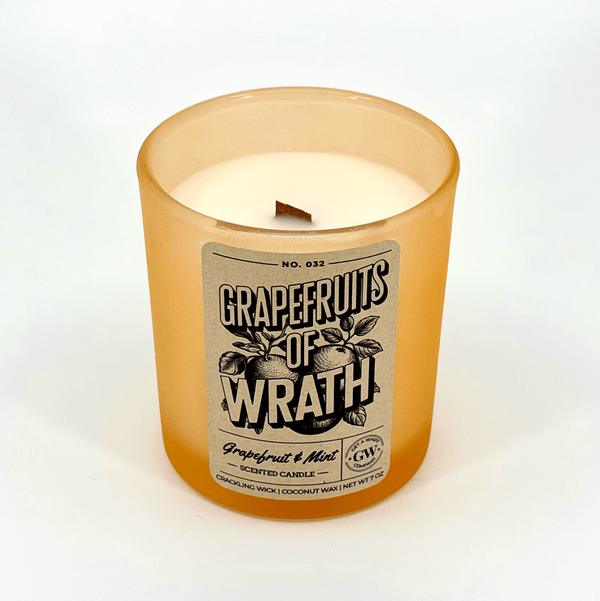Grapefruits of Wrath — Grapefruit & Mint Candle