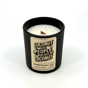 Coconut for People Who Hate Coconut — Santal & Coconut Candle