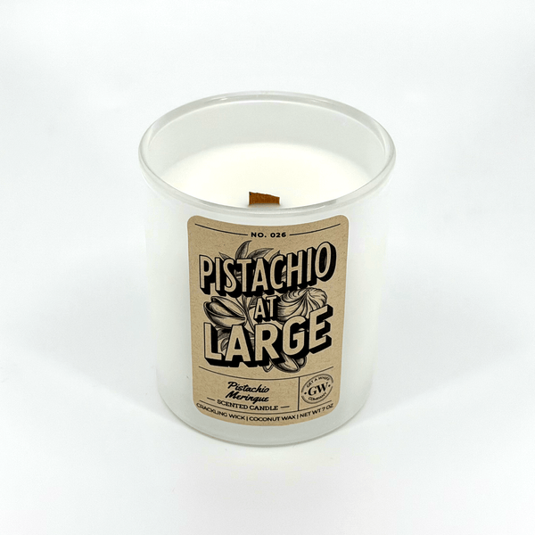 Pistachio at Large — Pistachio Meringue Candle