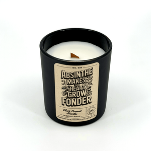 Absinthe Makes the Heart Grow Fonder — Black Currant & Absinthe Candle