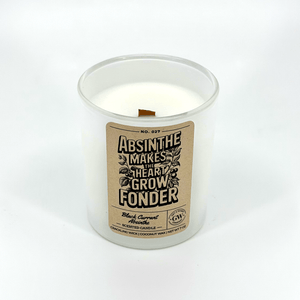 Absinthe Makes the Heart Grow Fonder — Black Currant & Absinthe Candle