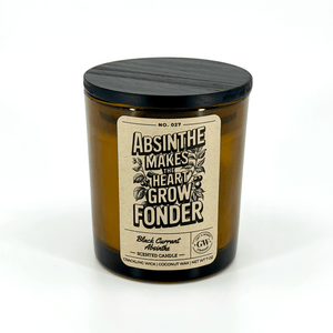 Absinthe Makes the Heart Grow Fonder — Black Currant & Absinthe Candle