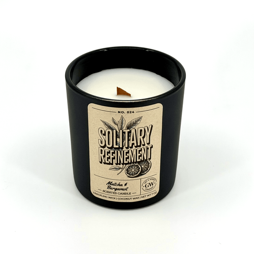 Solitary Refinement — Matcha & Bergamot Candle