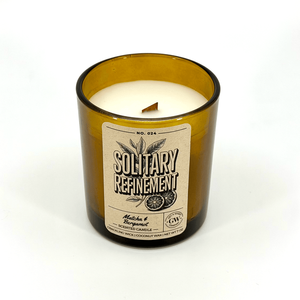 Solitary Refinement — Matcha & Bergamot Candle