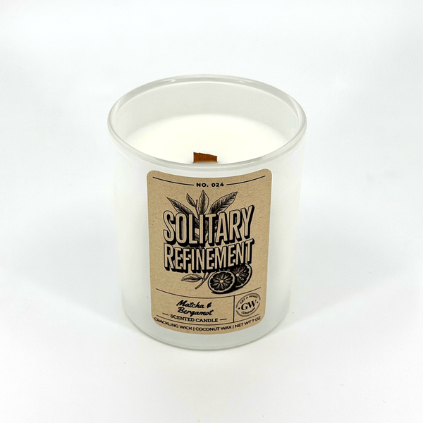 Solitary Refinement — Matcha & Bergamot Candle