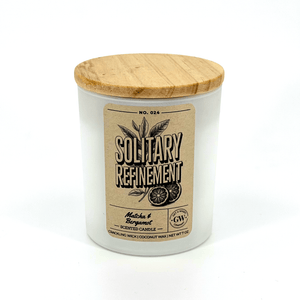 Solitary Refinement — Matcha & Bergamot Candle