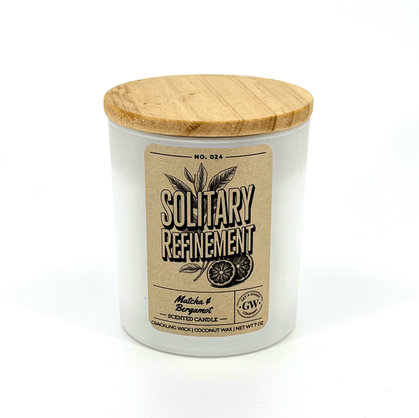 Solitary Refinement — Matcha & Bergamot Candle