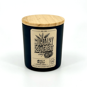 Solitary Refinement — Matcha & Bergamot Candle