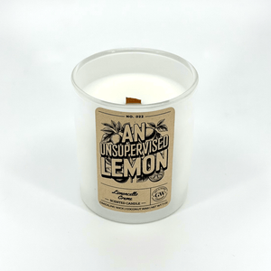 An Unsupervised Lemon — Limoncello Crème Candle