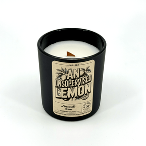 An Unsupervised Lemon — Limoncello Crème Candle