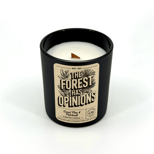 The Forest Has Opinions — Sugar Pine & Patchouli Candle