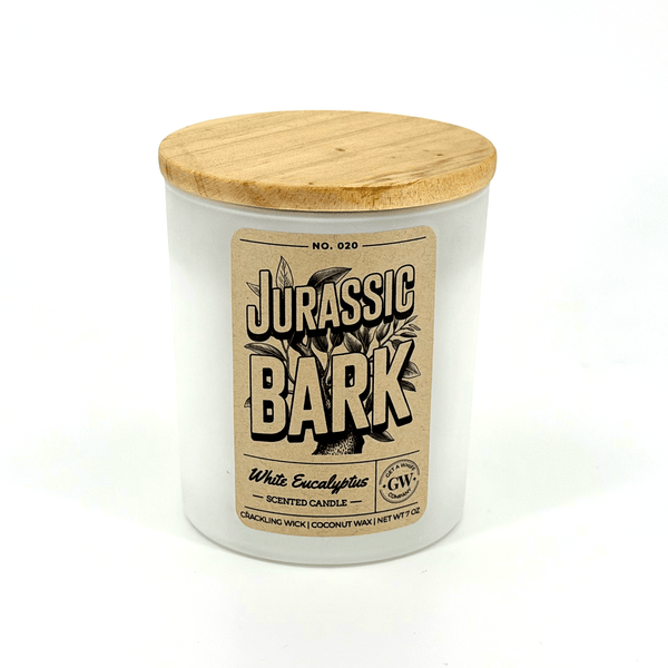 Jurassic Bark — White Eucalyptus Candle