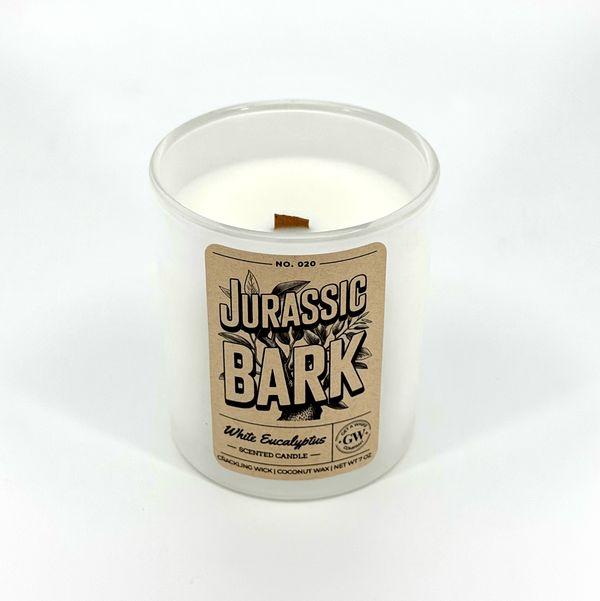 Jurassic Bark — White Eucalyptus Candle