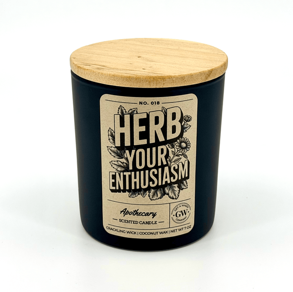 Herb Your Enthusiasm — Apothecary Candle
