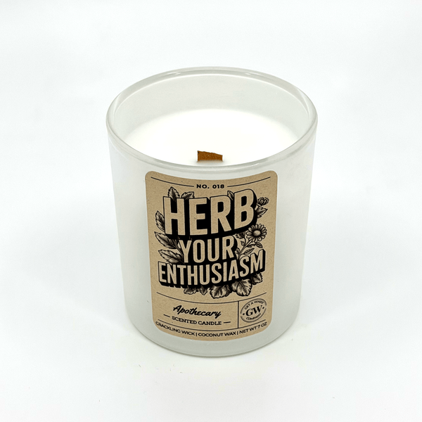 Herb Your Enthusiasm — Apothecary Candle