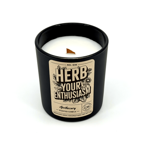 Herb Your Enthusiasm — Apothecary Candle