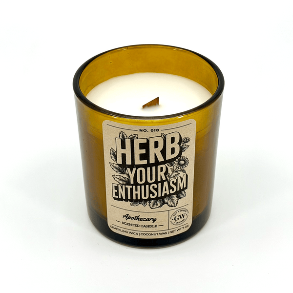 Herb Your Enthusiasm — Apothecary Candle