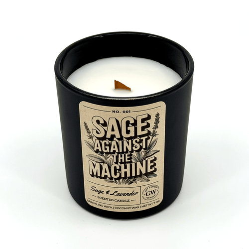 Sage Against the Machine — Sage & Lavender Candle