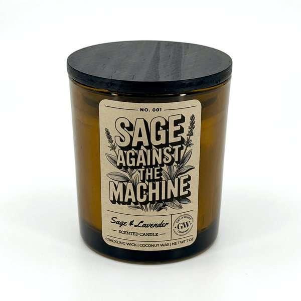 Sage Against the Machine — Sage & Lavender Candle