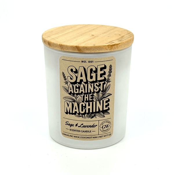 Sage Against the Machine — Sage & Lavender Candle