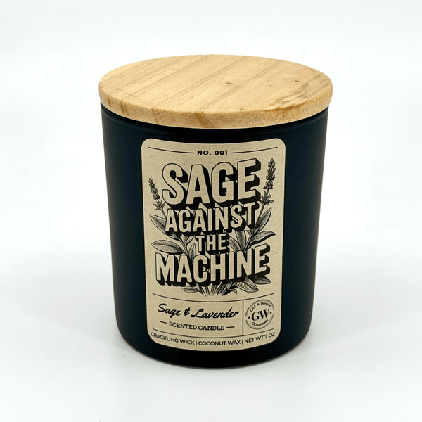 Sage Against the Machine — Sage & Lavender Candle