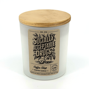 Socially Acceptable Drugs — Coffee Shop Candle