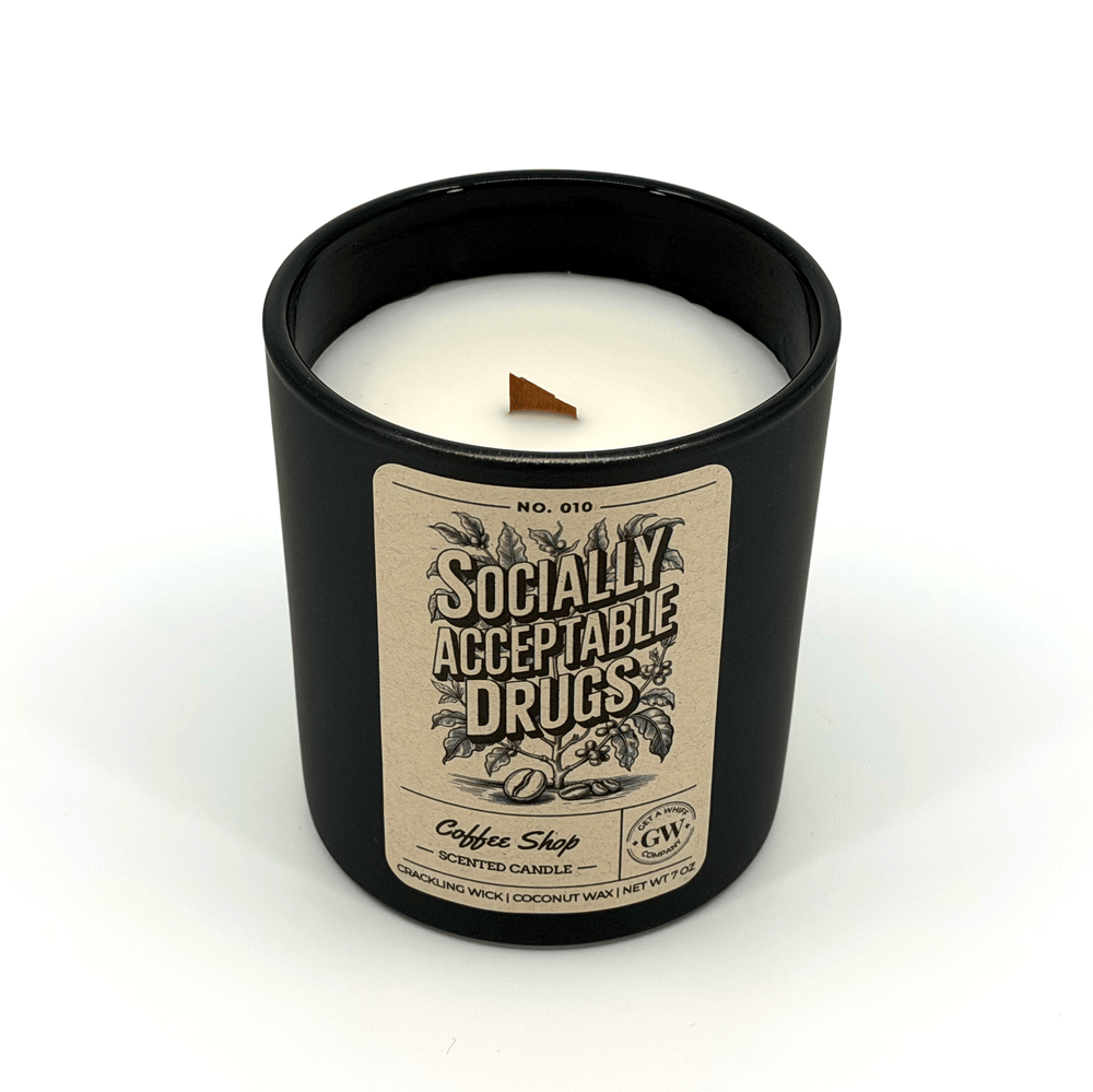 Socially Acceptable Drugs — Coffee Shop Candle