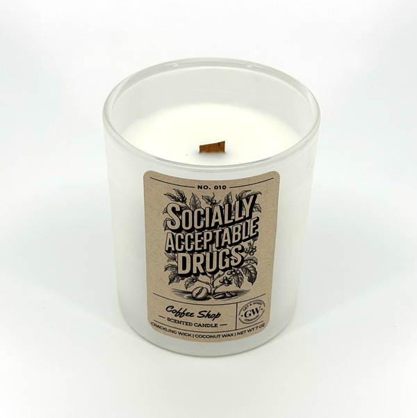 Socially Acceptable Drugs — Coffee Shop Candle