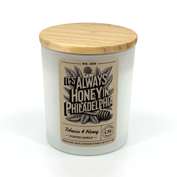 It's Always Honey in Philadelphia — Tobacco & Honey Candle