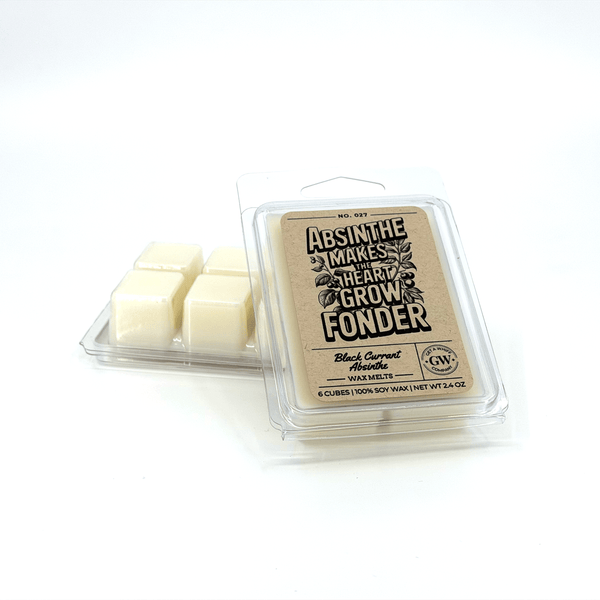 Absinthe Makes the Heart Grow Fonder — Black Currant & Absinthe Wax Melts