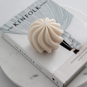 Swirl Ball Candle