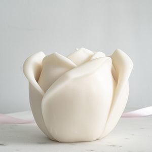 Large Rose Shaped Candle