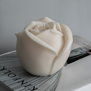 Large Rose Shaped Candle