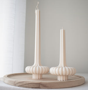 Tutu Pillar Candle Set, Elegant Soy Pillar Candles