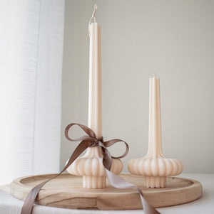 Tutu Pillar Candle Set, Elegant Soy Pillar Candles
