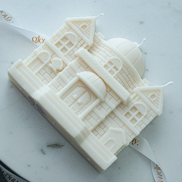 Castle Candle | Winter Village Candle