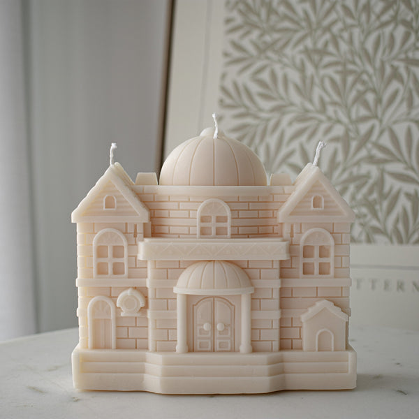 Castle Candle | Winter Village Candle