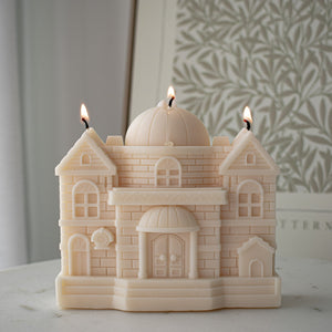 Castle Candle | Winter Village Candle
