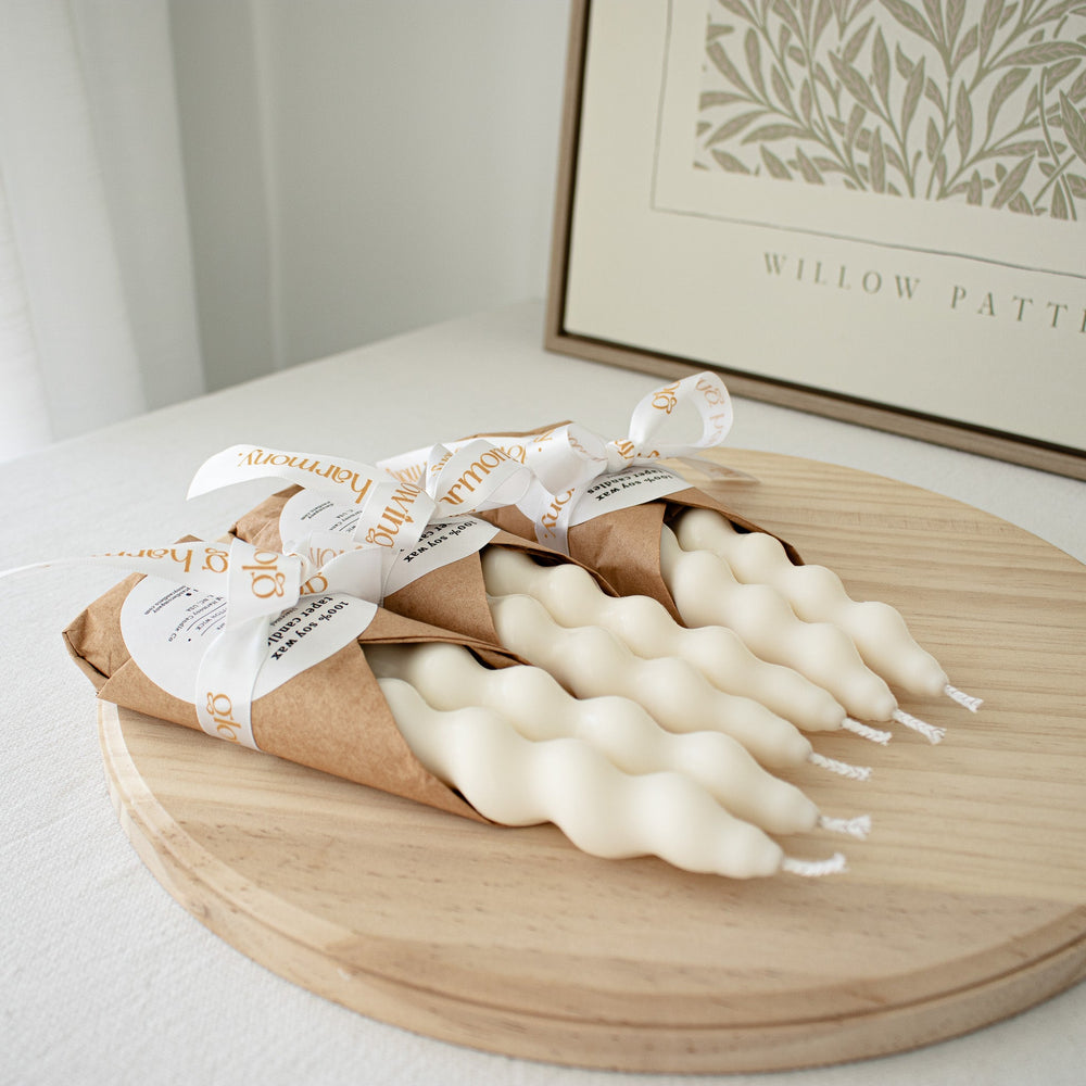 Twisted Taper Candles