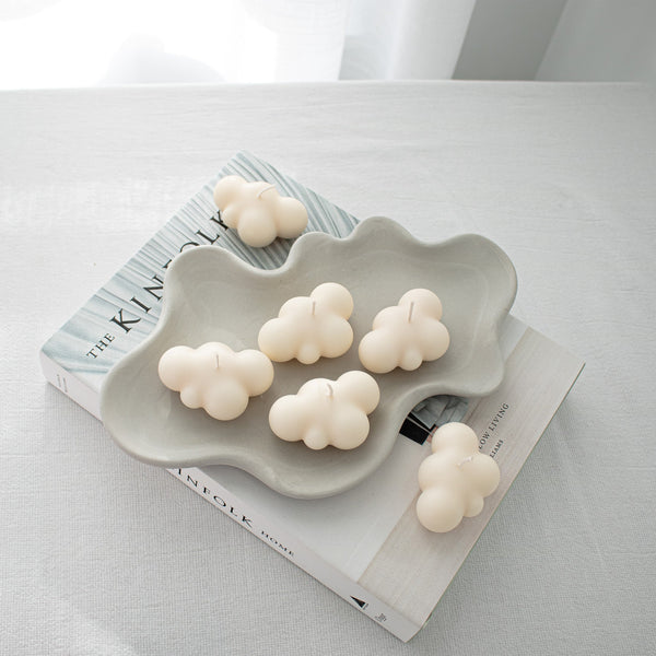 Cloud Shaped Candles, Aesthetic Home Decor