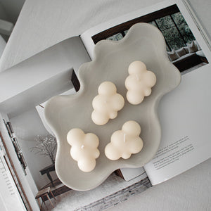 Cloud Shaped Candles, Aesthetic Home Decor