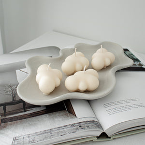 Cloud Shaped Candles, Aesthetic Home Decor