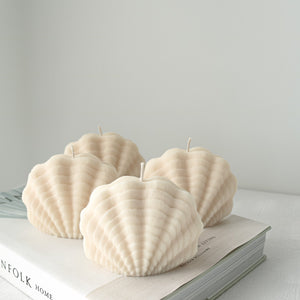 Clam Shell Candle | Minimalistic Coastal Summer Decor